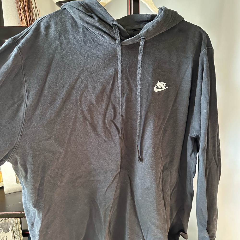 nike black hoodie